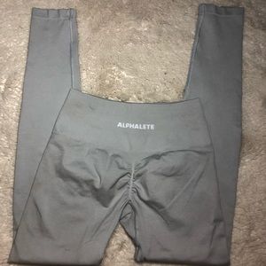 Alphalete amplify silver sky leggings